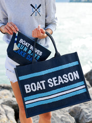 Boat Season Beach Bag