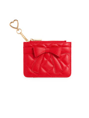 Quilted Bow Card Case
