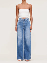 Hepburn Wide Leg High Rise 32" Jeans