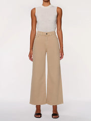 Hepburn Wide Leg High Rise Ankle Jean