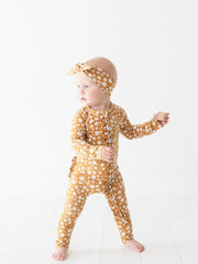 Honey Blooms Ruffle Romper