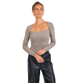 Cliffside Long Sleeve Knit Top