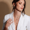 Vivian Pearl Cross Necklace