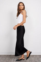 Midi Bias Cut Skirt