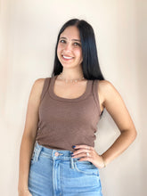 Deep Scoop Neck Tank