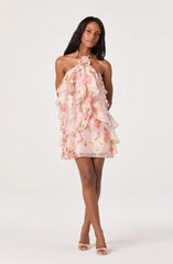 Ofra Ruffle Mini Dress