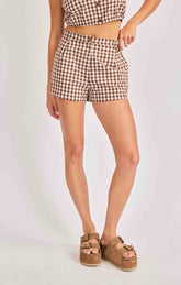 Mustang Gingham Shorts