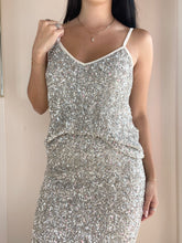 Luster Sequin Cami Top