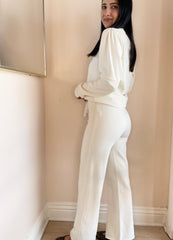 Comfort Waist Crop Flare