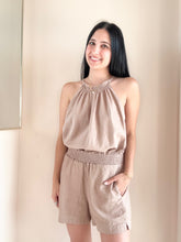 Linen Smocked Shorts