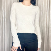 Supima Slub Jersey LS Crew