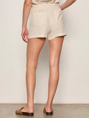 Linen Marine Short