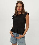 Stelle Flutter Sleeve Pullover
