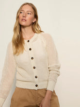 Metallic Open Knit Cardi