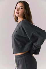 Allover Mini Stars Pullover