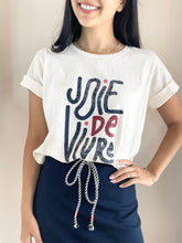 Rolled Sleeve Tee - Joie De Vivre