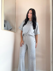 Softest Fleece Snap Front Trouser