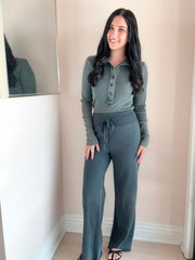 Comfort Waist Crop Flare