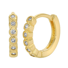 Kate Classic CZ Huggie