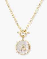 Love Letters Medallion Necklace