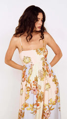 Fiore Tie Back Maxi Dress