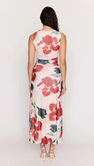 Arabella Mesh Midi Dress