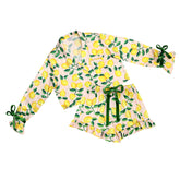 Velvet Bow 2PC PJ Set