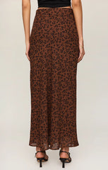 Europa Leopard Maxi Skirt