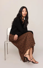 Europa Leopard Maxi Skirt