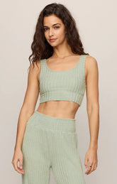 Zoe Rib Tank Bra