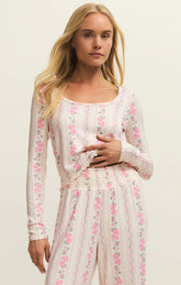 Marseille Boudoir LS Top