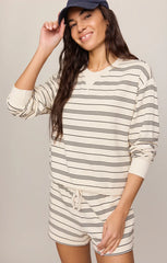 Downtown Striped Short