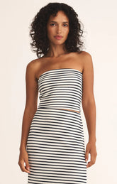 Caffari Stripe Tube Top