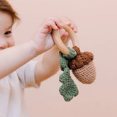 Acorn Baby Rattle