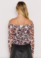 Audrey Mesh Top