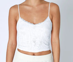 Double Lace Trim Cami