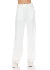 Lace Inset Scuba Straight Leg Pant