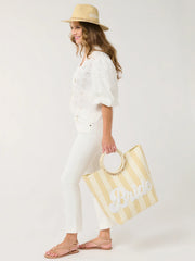 Bride Stripe Tote