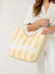 Bride Stripe Tote