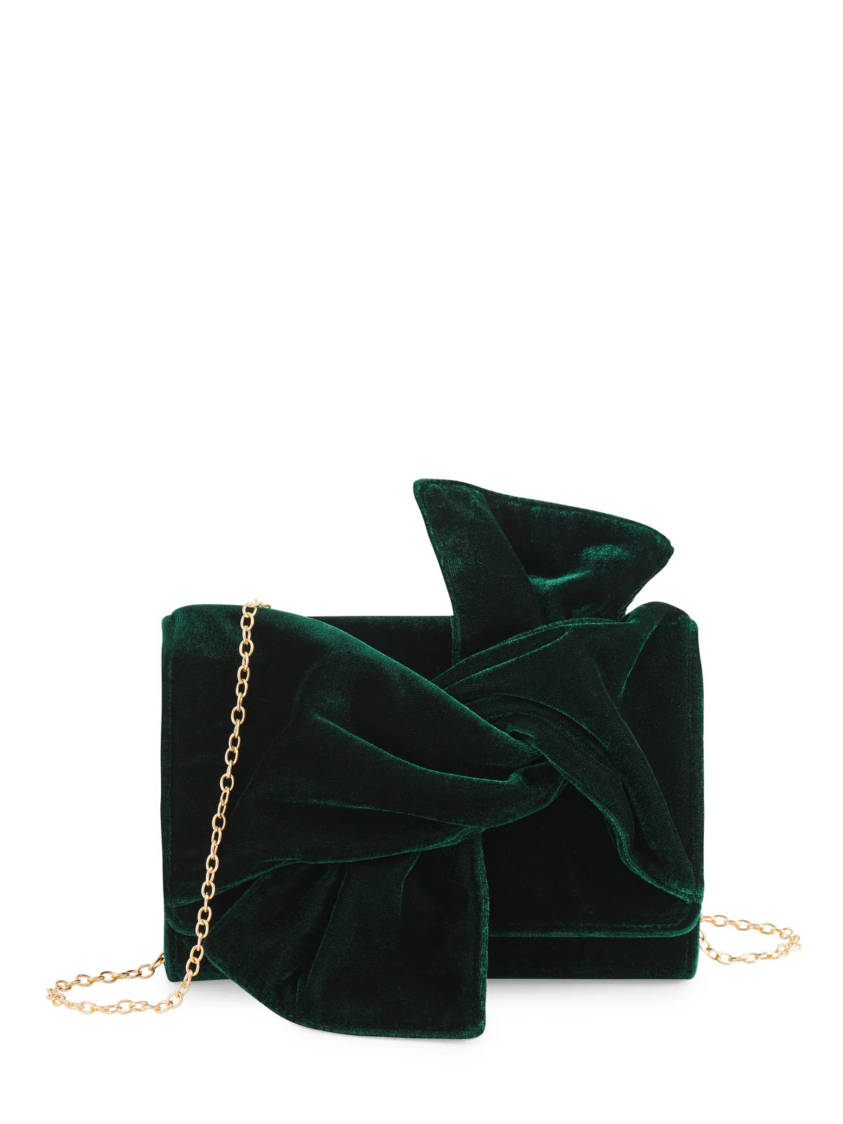 Cora Clutch Emerald Green