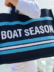 Boat Season Beach Bag