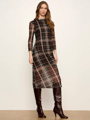 Easy Autumn Mesh Dress