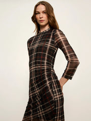 Easy Autumn Mesh Dress