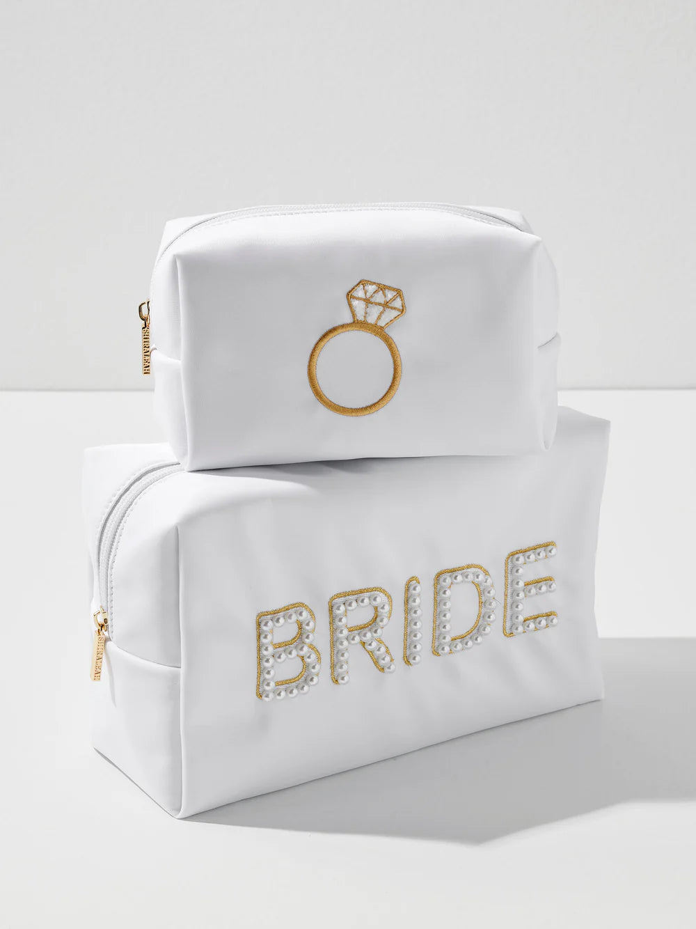 Pearl Bride Large Zip Pouch