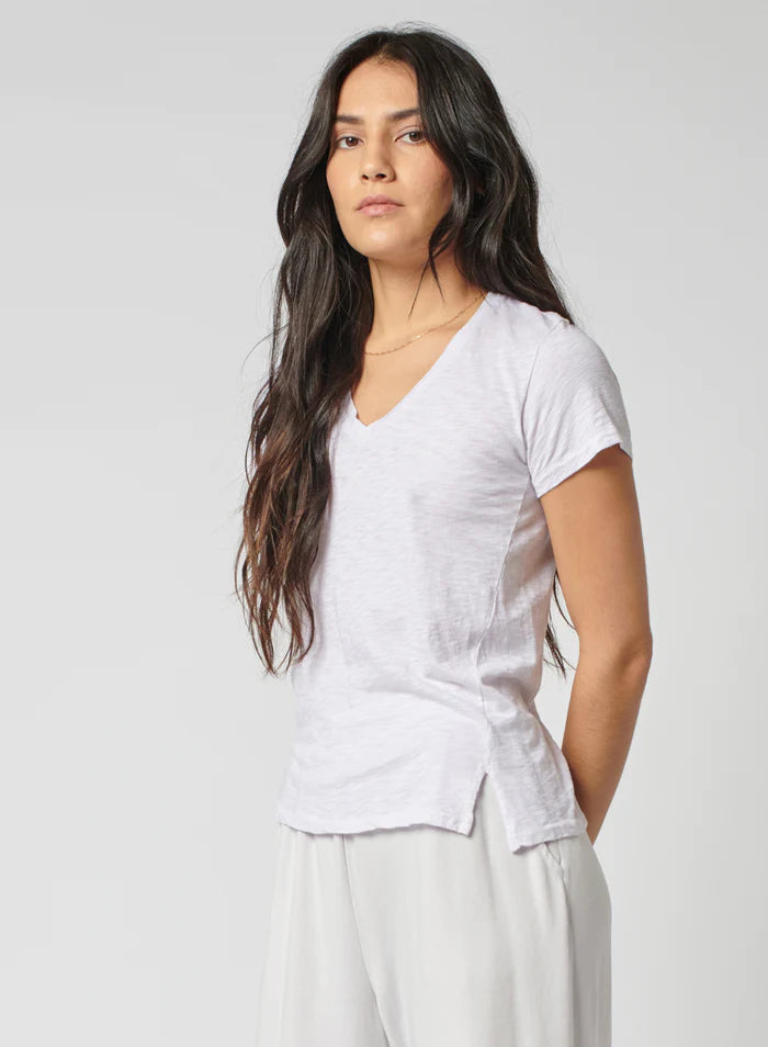 Supine Slub S/S V-Neck