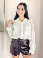 Grayson Sheer Shirt