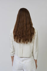 Serena Cropped Sleeve Dickey Jacket