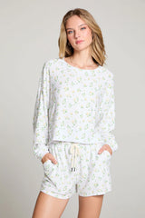 Allover Lemons Long Sleeve