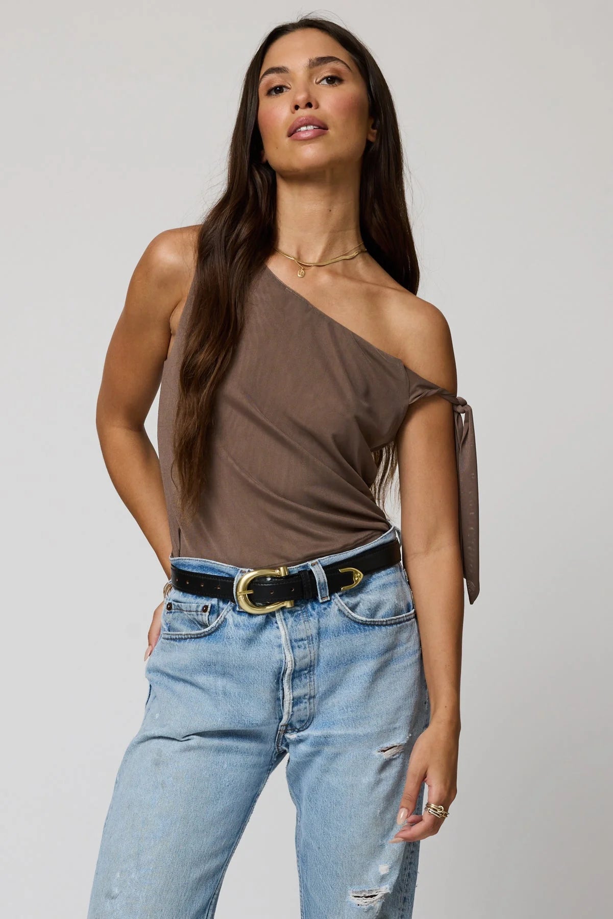 The Power Mesh Carlota Top