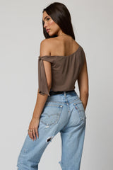 The Power Mesh Carlota Top